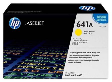 Hp 641A-C9722A Orjinal Sarı Toner - 1