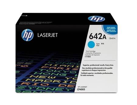 Hp 642A-CB401A Mavi Orjinal Toner - 1