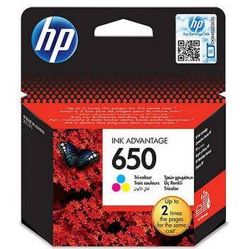 Hp 650-CZ102AE Orjinal Renkli Kartuş - 1