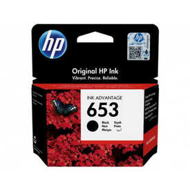 HP 653 Siyah Orjinal Kartuş 3YM75AE - Hp