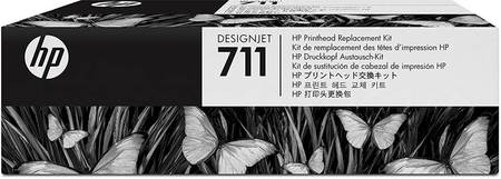 Hp 711 C1Q10A Orjinal Baskı Kafası Değiştirme Tankı - 1