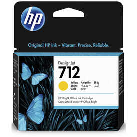 Hp 712-3ED69A Sarı Orjinal Kartuş - Hp