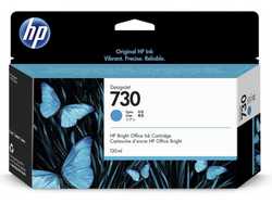 Hp 730-P2V62A Mavi Orjinal Kartuş 130ml 