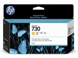 Hp 730-P2V64A Sarı Orjinal Kartuş 130ml-P2V58A - Hp