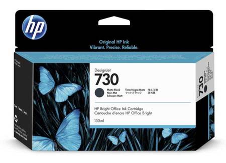 Hp 730-P2V65A Mat Siyah Orjinal Kartuş 130ml - 1