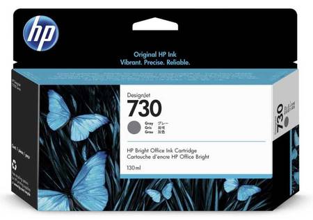 Hp 730-P2V66A Gri Orjinal Kartuş 130ml - 1