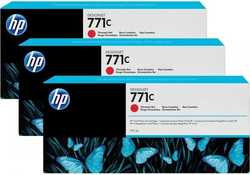 Hp 771-B6Y32A Orjinal Kromatik Kırmızı Kartuş 3'Lü Paket 