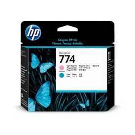 HP 774 P2V98A Açık Kırmızı Mavi Baskı Kafası - Hp