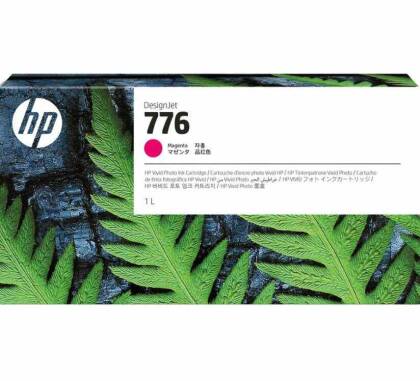 Hp 776-1XB07A Kırmızı Orijinal Kartuş - 1