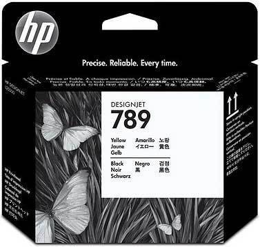 HP 789 CH612A Sarı Siyah Kafa Kartuşu - 1