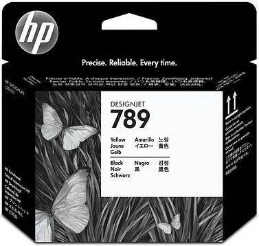 HP 789 CH612A Sarı Siyah Orjinal Kafa Kartuşu - 1