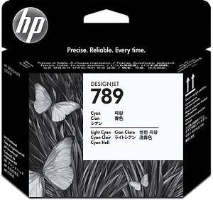 HP 789 CH613A Mavi - Açık Mavi Orjinal Kafa Kartuşu - 1