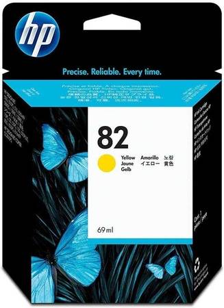 Hp 82-C4913A Sarı Orjinal Kartuş-69ml - 1