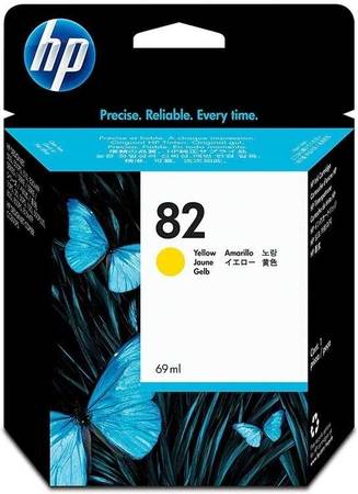 Hp 82-C4913A Sarı Orjinal Kartuş - 1