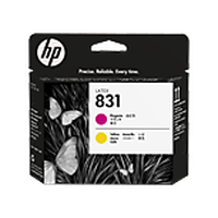 Hp 831-CZ678A Orjinal Kırmızı-Sarı Lateks Baskı Kafası - Hp