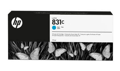 HP 831C CZ695A Mavi Orjinal Lateks Kartuş - 1