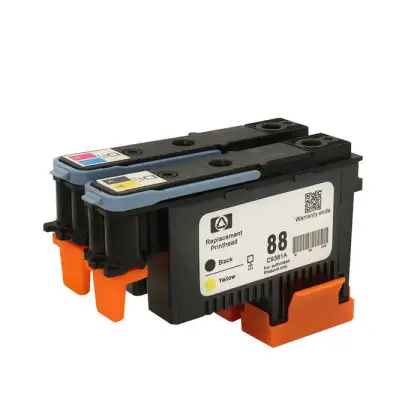 Hp 88-C9381A Muadil Siyah Ve Sarı Baskı Kafası - 1