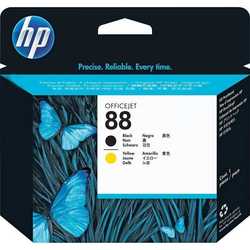 Hp 88-C9381A Orjinal Siyah Ve Sarı Baskı Kafası - Hp