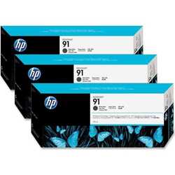 Hp 91-C9480A Orjinal Mat Siyah Kartuş 3'Lü Paket 