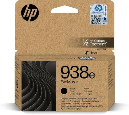 HP 938e-4S6Y2PE Siyah Orjinal Yüksek Kapasite Kartuş - 1
