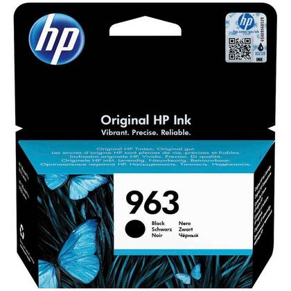 Hp 963-3JA26AE Siyah Orjinal Kartuş - 1