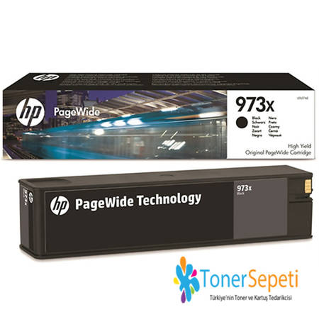 Hp 973X-L0S07AE Orjinal Siyah Kartuş - 1