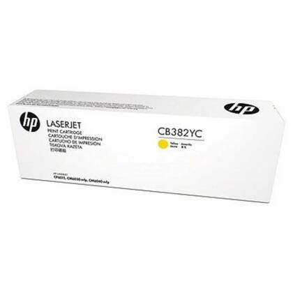 HP CB382YC- 824A Sarı Orjinal Toner - 1
