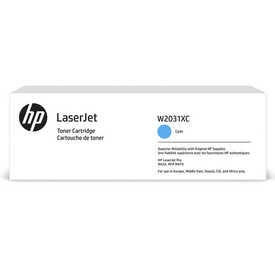 HP W2031XC (415X) Mavi Orjinal Toner Yüksek Kapasite 