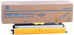 Konica Minolta MagiColor 1600W Sarı Orjinal Toner yk 