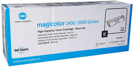 Konica Minolta MagiColor 2400 Siyah Orjinal Toner - 1