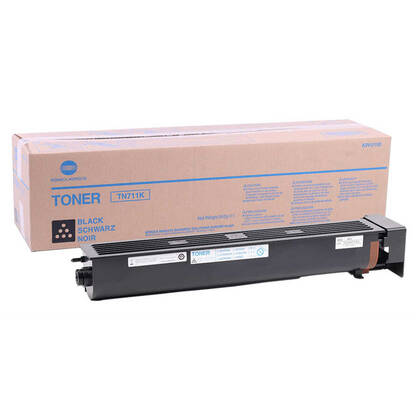 Konica Minolta TN-711 A3VU150 Siyah Orjinal Fotokopi Toner - 1