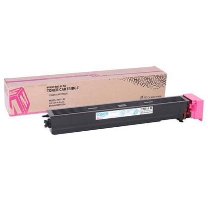 Konica Minolta TN-711 A3VU350 Kırmızı Muadil Fotokopi Toner - 1