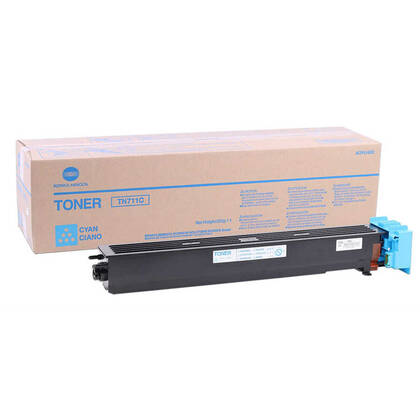 Konica Minolta TN-711 A3VU450 Mavi Orjinal Fotokopi Toner - 1