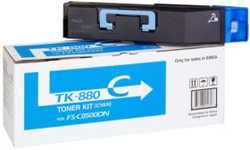 Kyocera Mika TK-880 Mavi Orjinal Toner - Kyocera