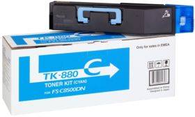 Kyocera Mika TK-880 Mavi Orjinal Toner - 1