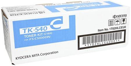 Kyocera Mita TK-540 Mavi Orjinal Toner - 1