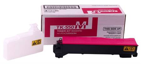 Kyocera Mita TK-550 Kırmızı Muadil Toner - 1