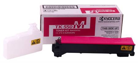 Kyocera Mita TK-550 Kırmızı Orjinal Toner - 1