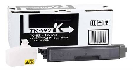 Kyocera Mita TK-590 Muadil Siyah Toner - 1