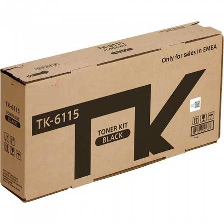 Kyocera Mita TK-6115 Muadil Siyah Fotokopi Toner - 1