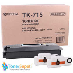 Kyocera Mita TK-715 Orjinal Fotokopi Toner - Kyocera