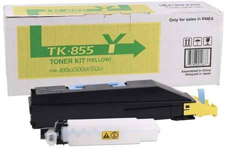 Kyocera Mita TK-855 Sarı Muadil Fotokopi Toner - 1