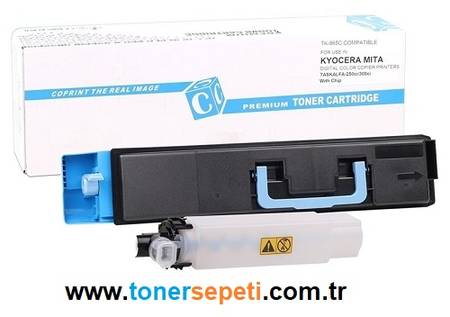 Kyocera Mita TK-865 Mavi Muadil Fotokopi Toner - 1