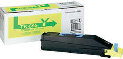 Kyocera Mita TK-865 Sarı Orjinal Fotokopi Toner 