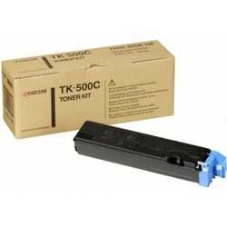 Kyocera TK-500C Mavi Orjinal Toner - Kyocera