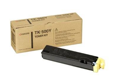 Kyocera TK-500Y Sarı Orjinal Toner - 1