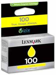 Lexmark - Lexmark 100 14N0902E Orjinal Sarı Kartuş