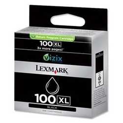 Lexmark - Lexmark 100XL-14N1068E Siyah Orjinal Kartuş Y.K