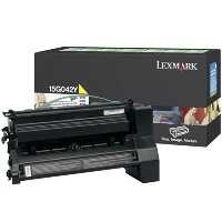 Lexmark 15G042Y Sarı Orjinal Toner - Lexmark