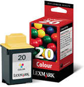 Lexmark - Lexmark 20-15MX120E Orjinal Renkli Kartuş